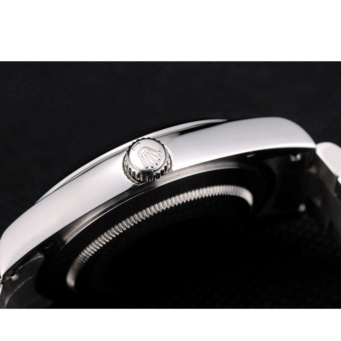 AAA replica watch 42000 Rolex Polished Swiss Steel Dial Stainless Bezel DateJust Grey 1014